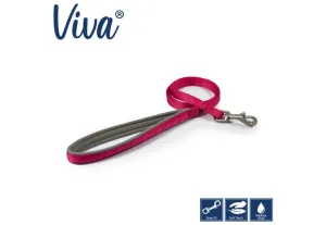 Ancol - Viva Nylon Padded Snap Lead - Pink - 100cm x 19mm (Max 50kg)