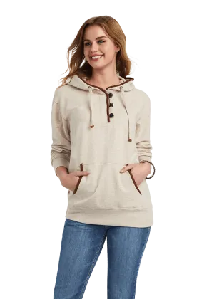 Ariat Women's Real Oatmeal Heather Pullover Sweatshirt