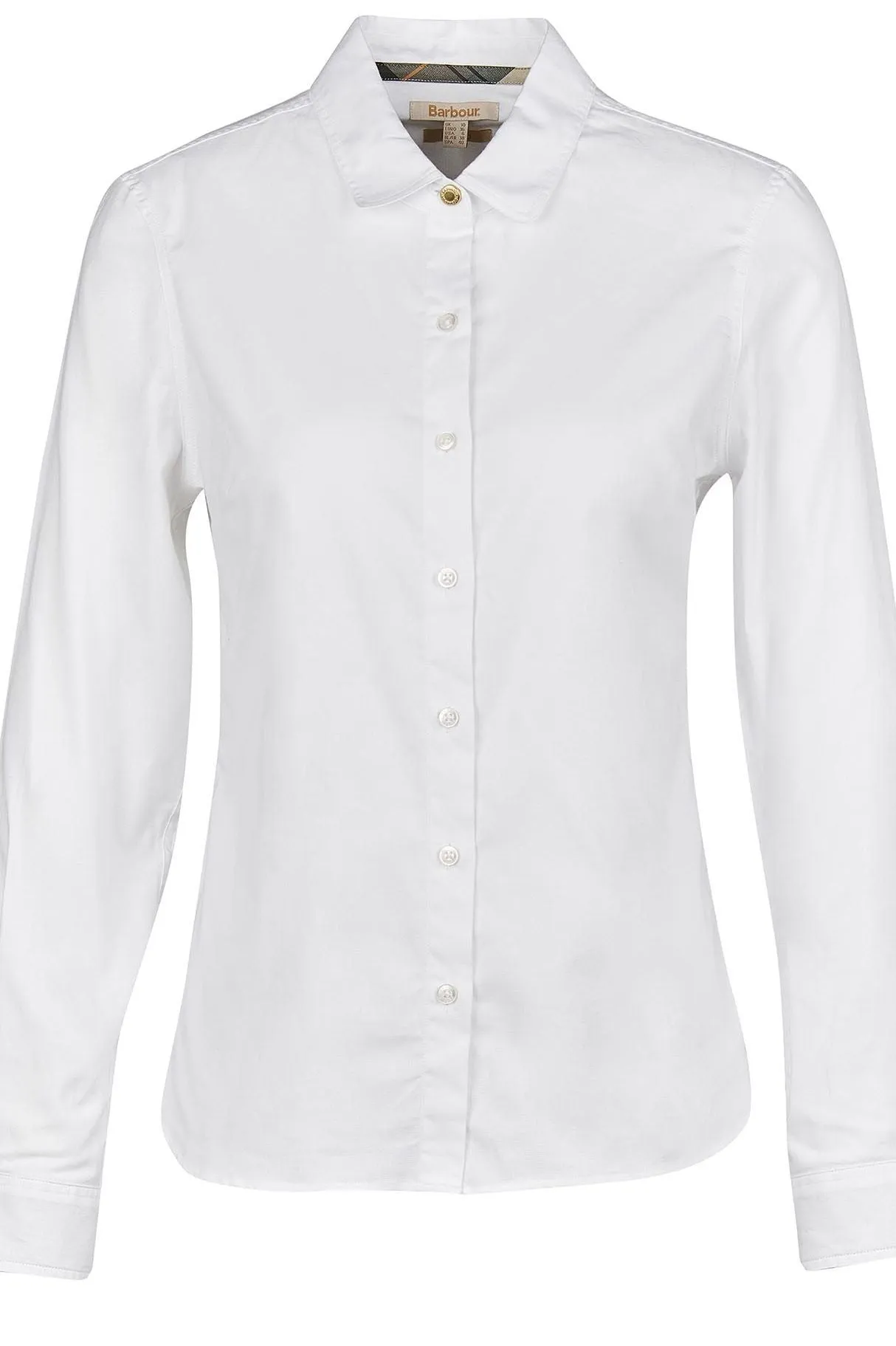 Barbour shirt Pearson Ladies white shirt LSH1366WH12