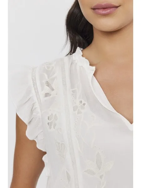 CHARLENE LACE TOP