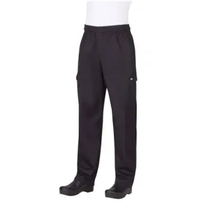 Chef Works PC001BLKS Chef's Pants