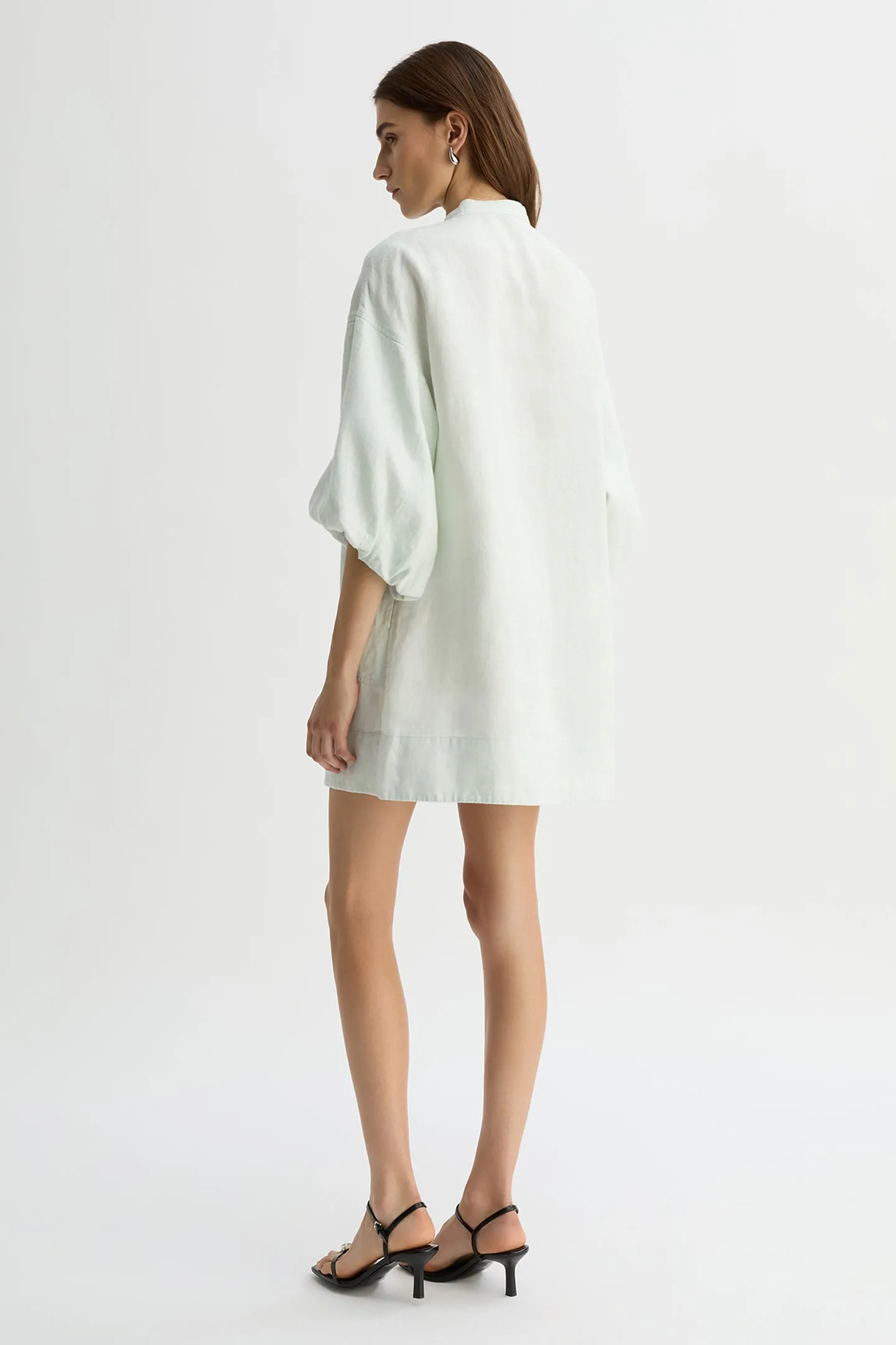 ELOISE LINEN MINI DRESS