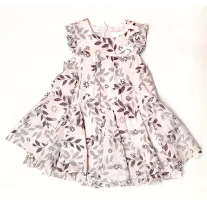 Le Chic Infant Tiered Floral Dress