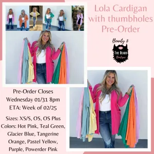 Lola Cardigan Spring Pre-Orders