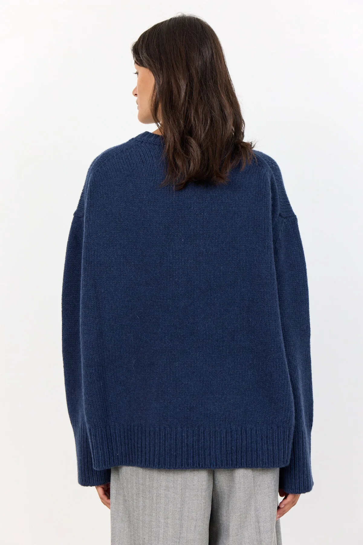 LR-PERLE 1 Knit Dark blue