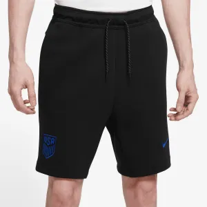 Men's Nike USA Tech Fleece Black Shorts