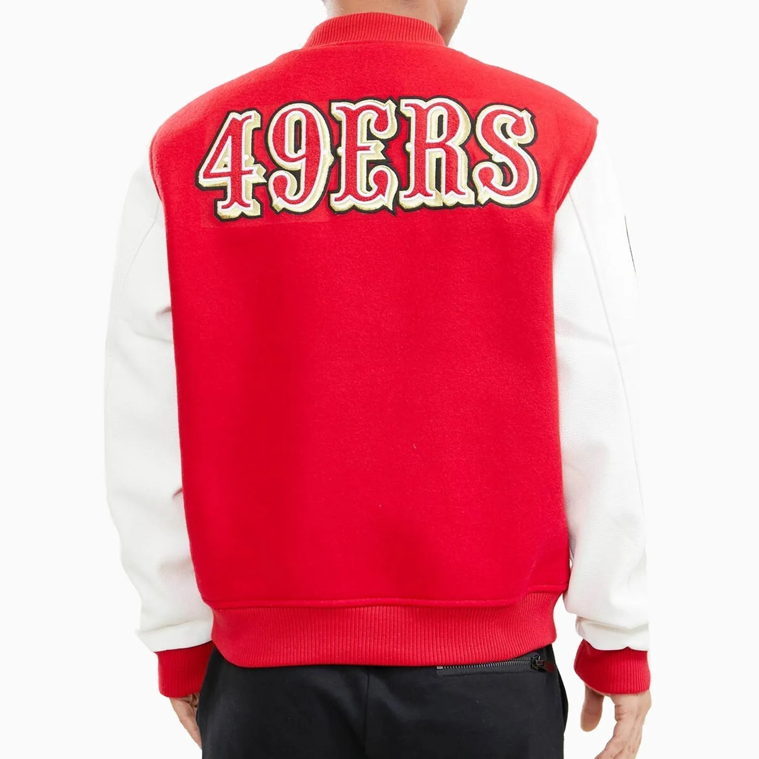 Men's San Francisco 49Ers Logo Varsity Jacket