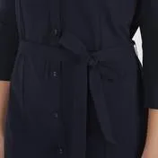 Navy Shirt Dress