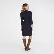 Navy Shirt Dress