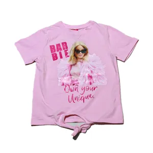 Pink Barbie Print Tshirt