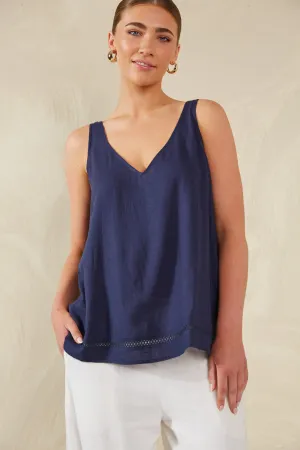 Sardinia Tank - Riveria Blue