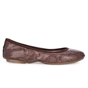 SOPHIA Ballet Flat Shoes - Mushroom Snake