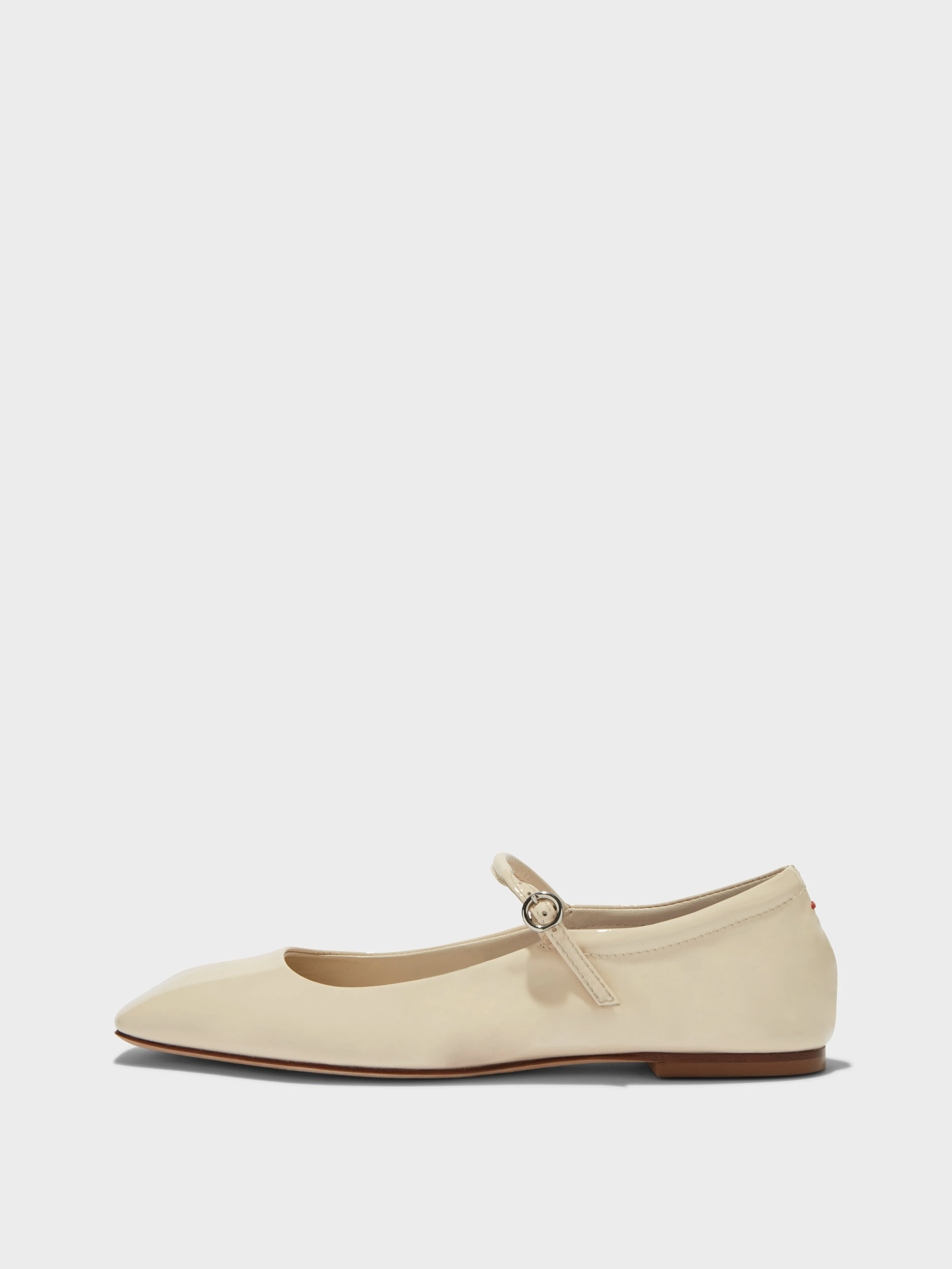 Uma Leather Mary-Jane Flats